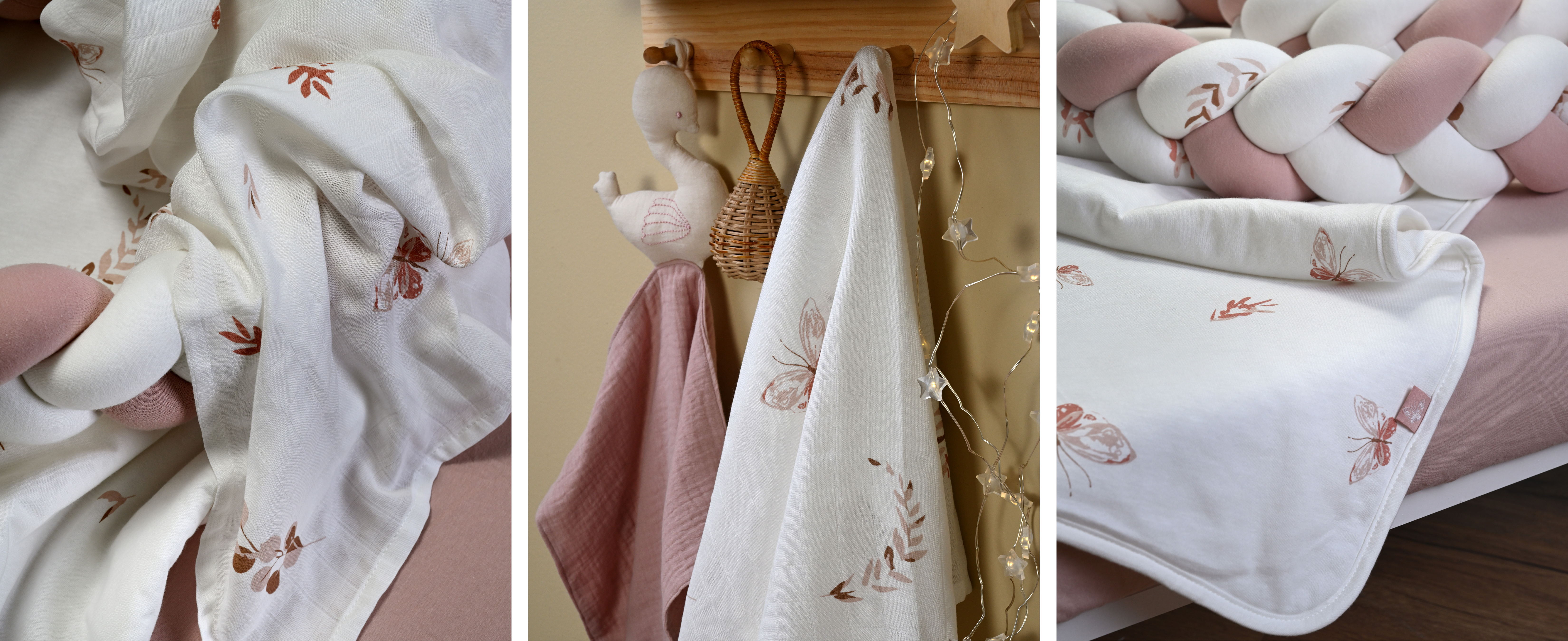 פרפרים ורודים