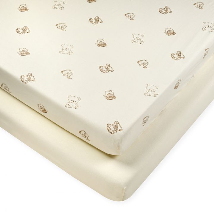 זוג סדינים ללול Teddy