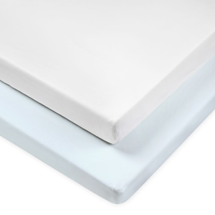 זוג סדינים לול ג’רזי תכלת cozy