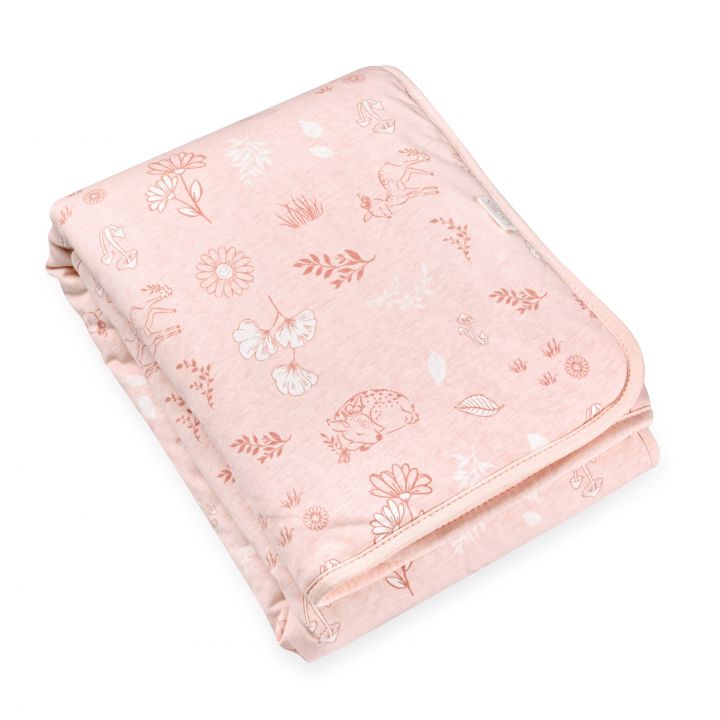 שמיכת טריקו עם מילוי 75X100 ס”מ Pink deer