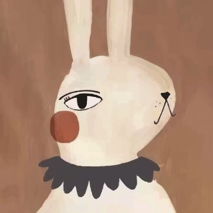 תמונת קיר Rabbit wash