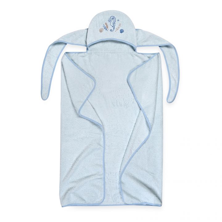 מגבת קשירה וכובע סוס ים