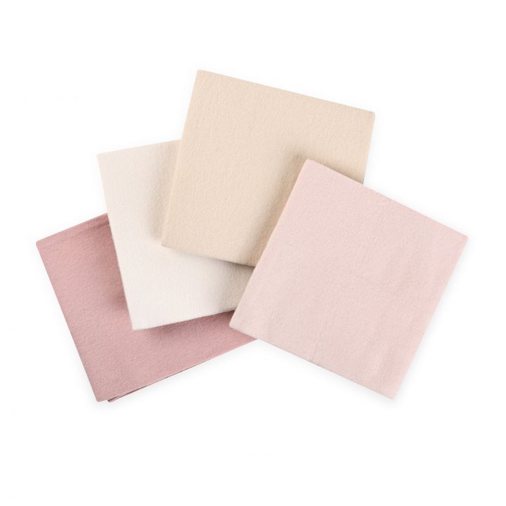 רביעיית חיתולי פלנל 70/70 ס”מ בנות