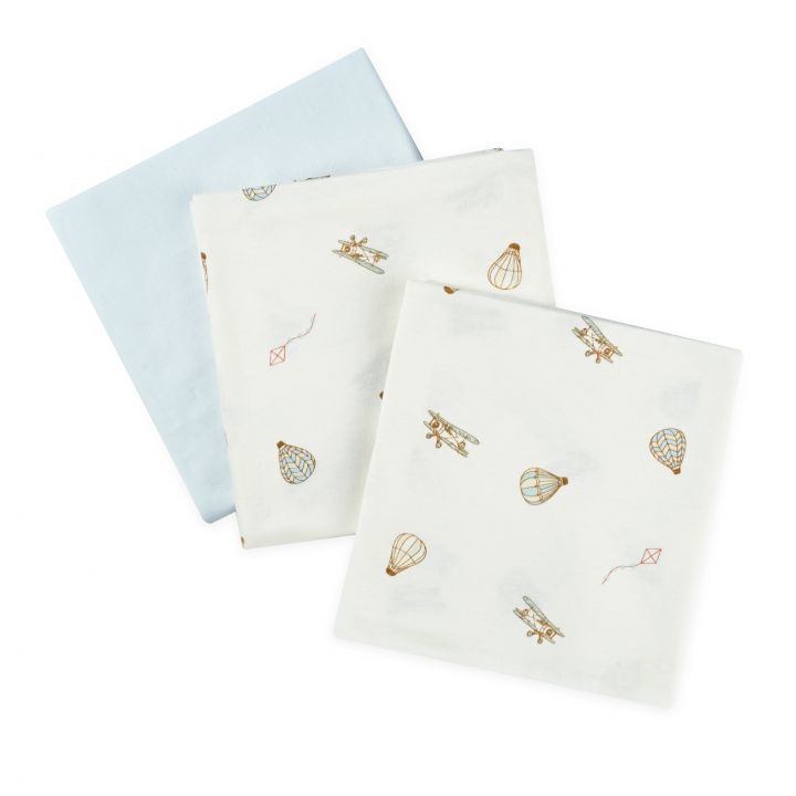 שלישיית חיתולי טריקו 70X70 ס”מ Kite