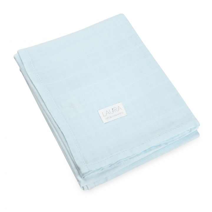 חיתול במבוק 100*125 ס”מ Cozy תכלת