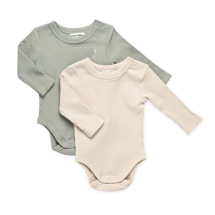 מארז זוג בגדי גוף סרוגים