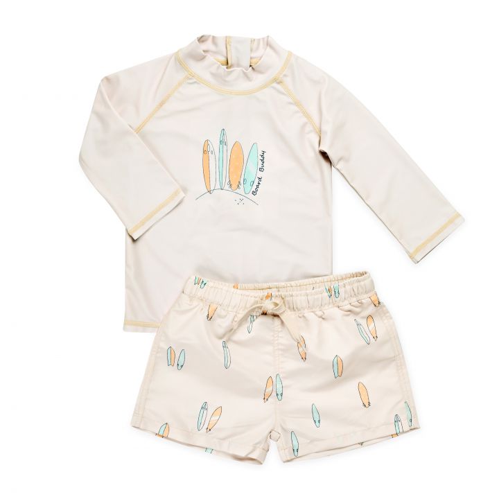 בגד ים 2 חלקים בנים גלשן