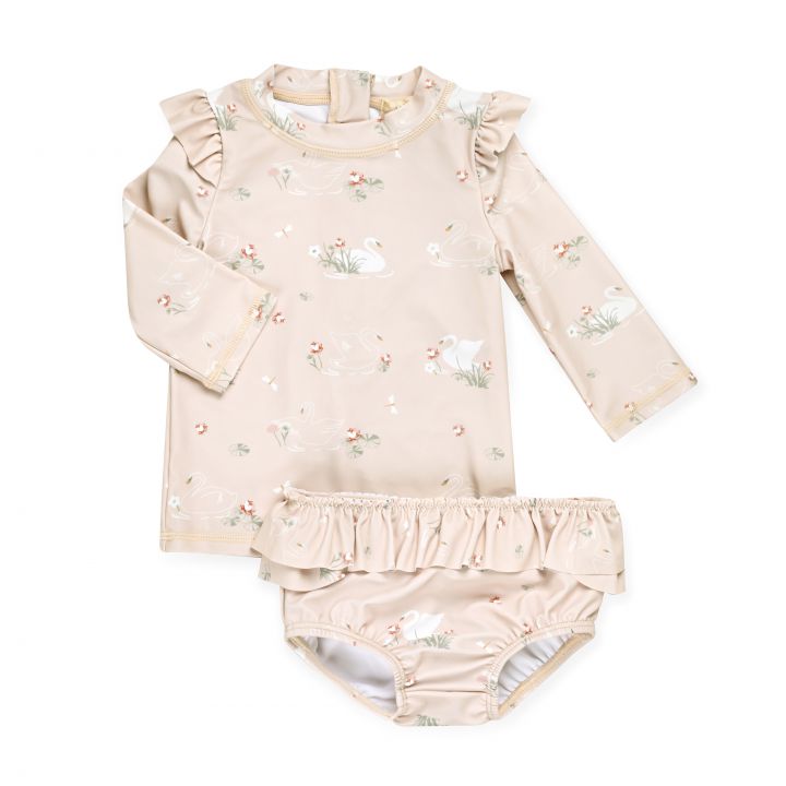 בגד ים 2 חלקים בנות ברבור