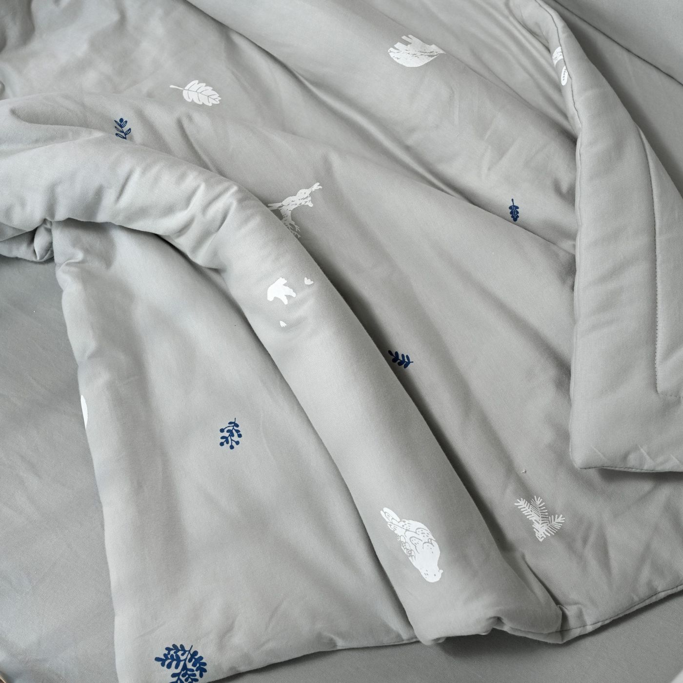 סט מצעים למיטת תינוק חיות