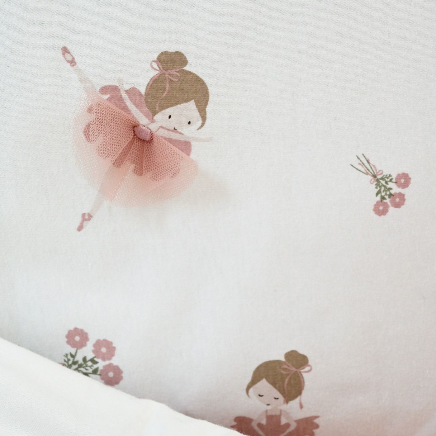 סט מצעים למיטת תינוק Ballerina