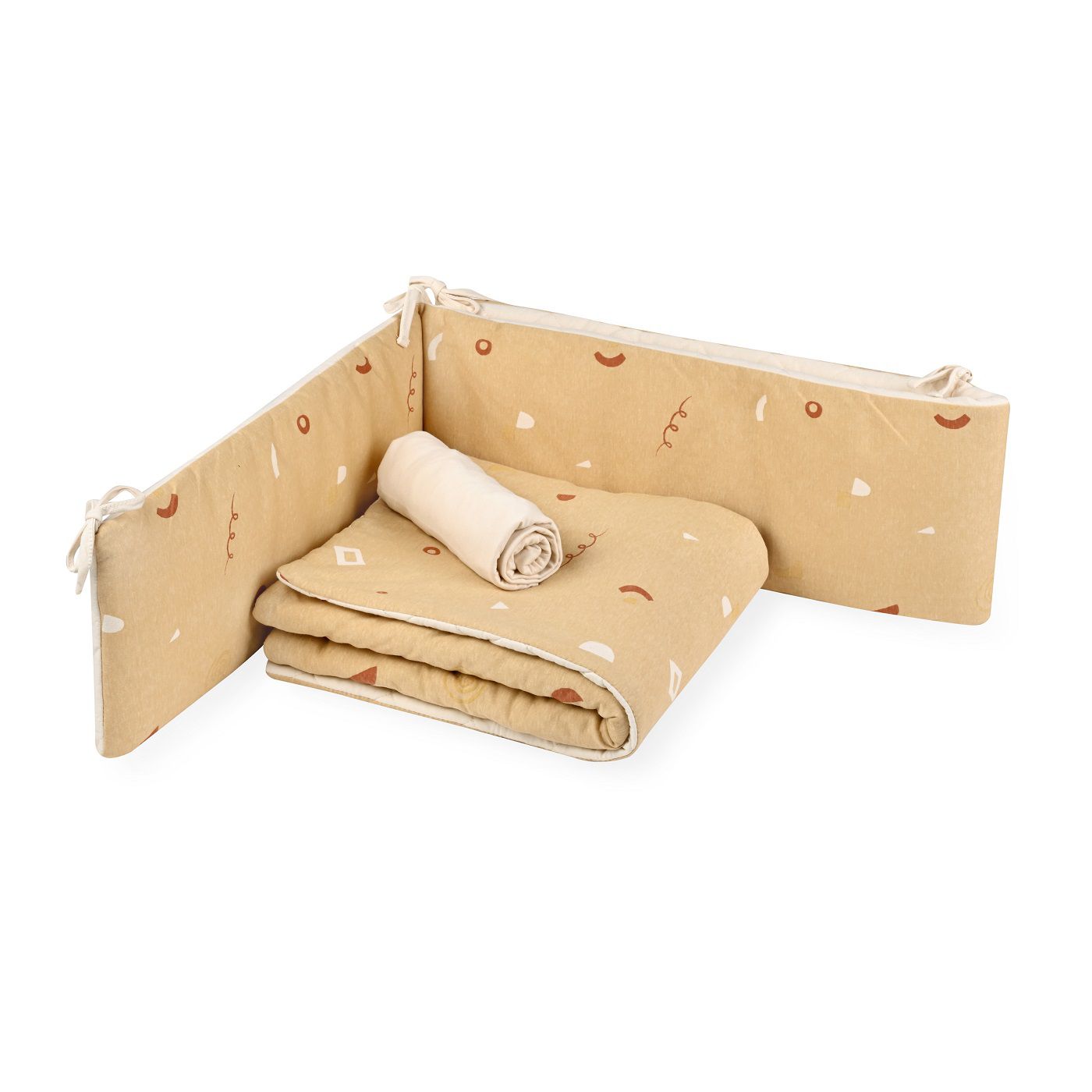 סט מצעים למיטת מטר גיאומטרי