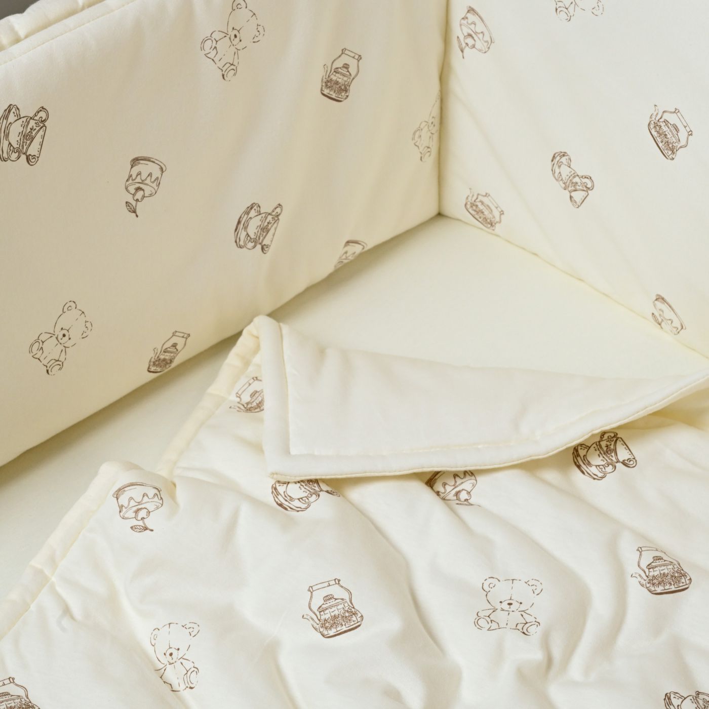 סט מצעים למיטת מטר Teddy