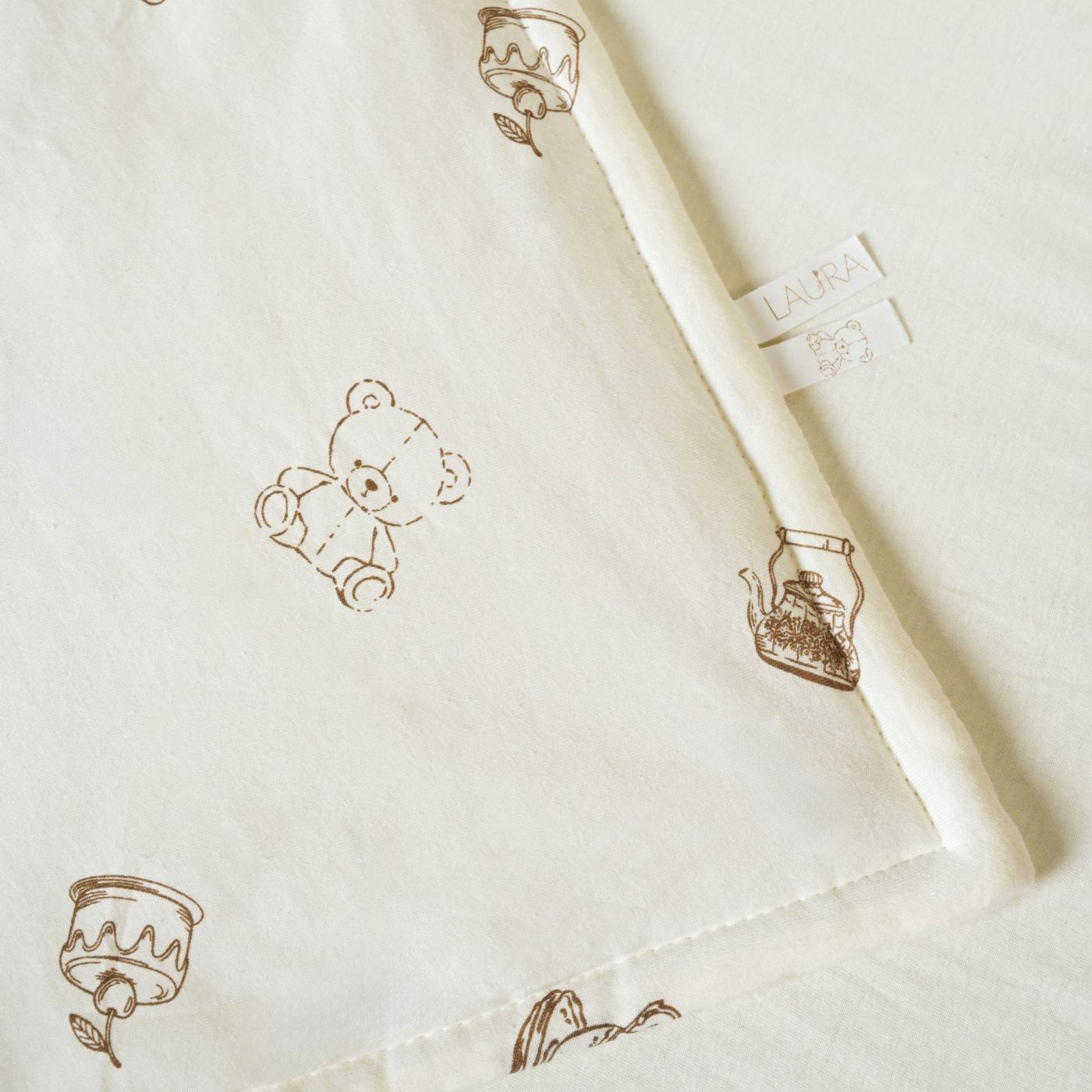 סט מצעים למיטת מטר Teddy