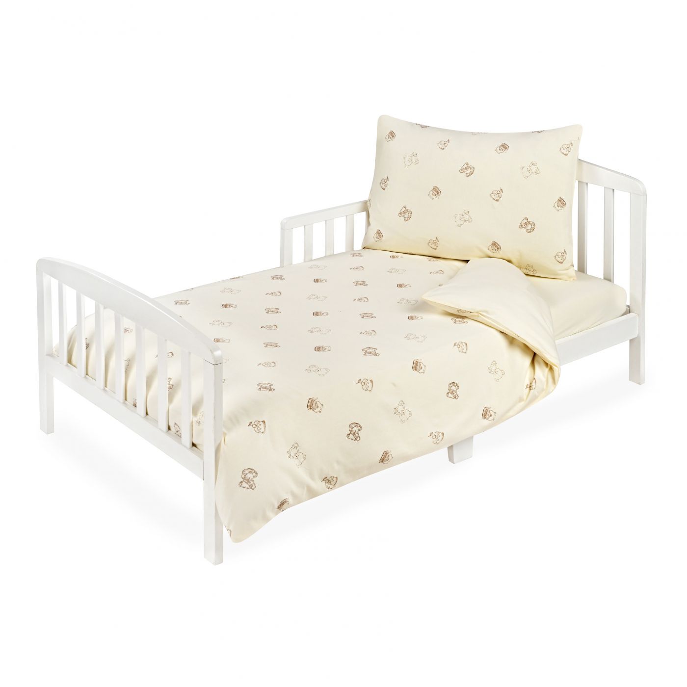 סט מצעים למיטת מעבר Teddy