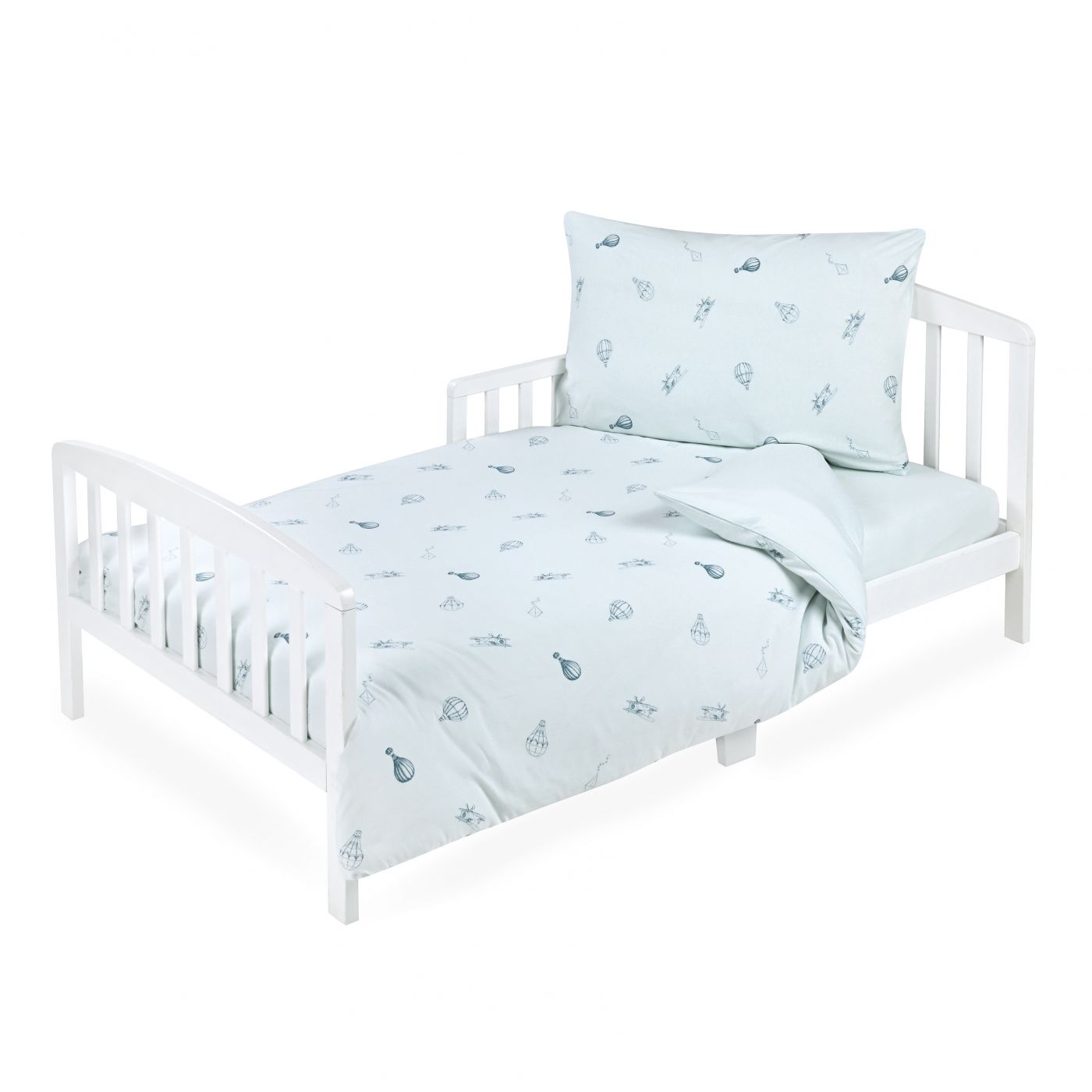 סט מצעים למיטת מעבר Hot Air Balloon