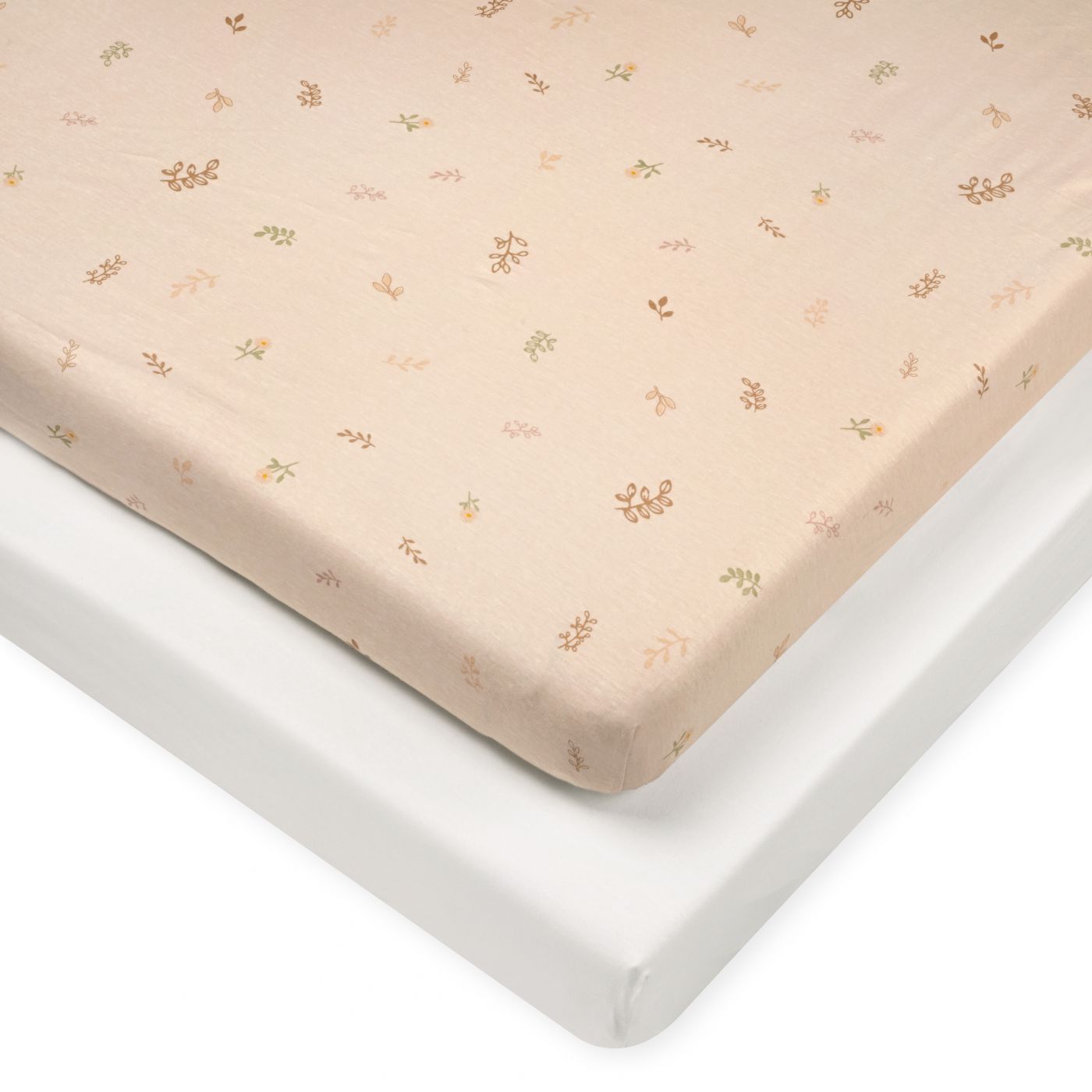 זוג סדינים לעריסה ורדים