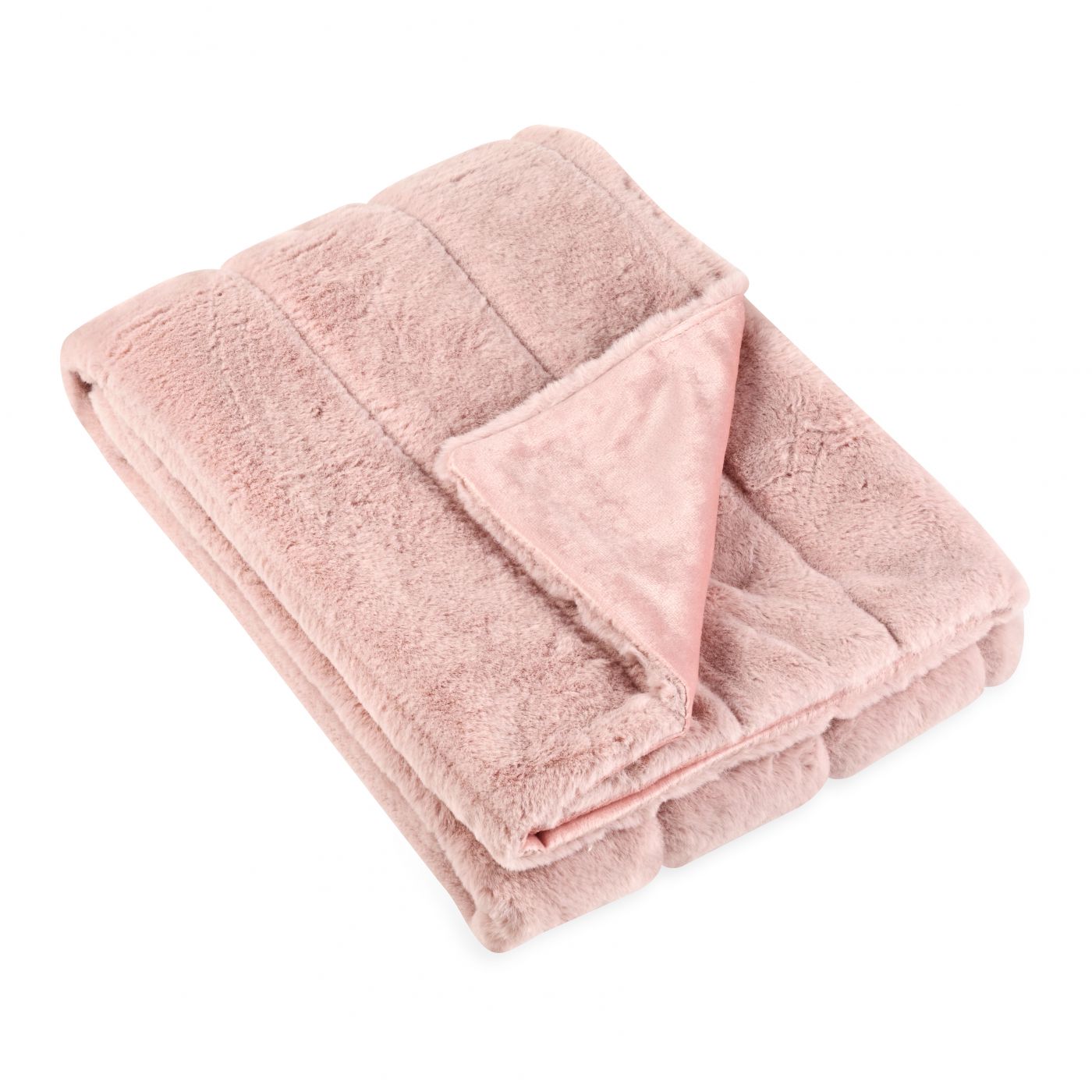 שמיכה פרוותית חלקה mountain ורודה  75/100 ס”מ