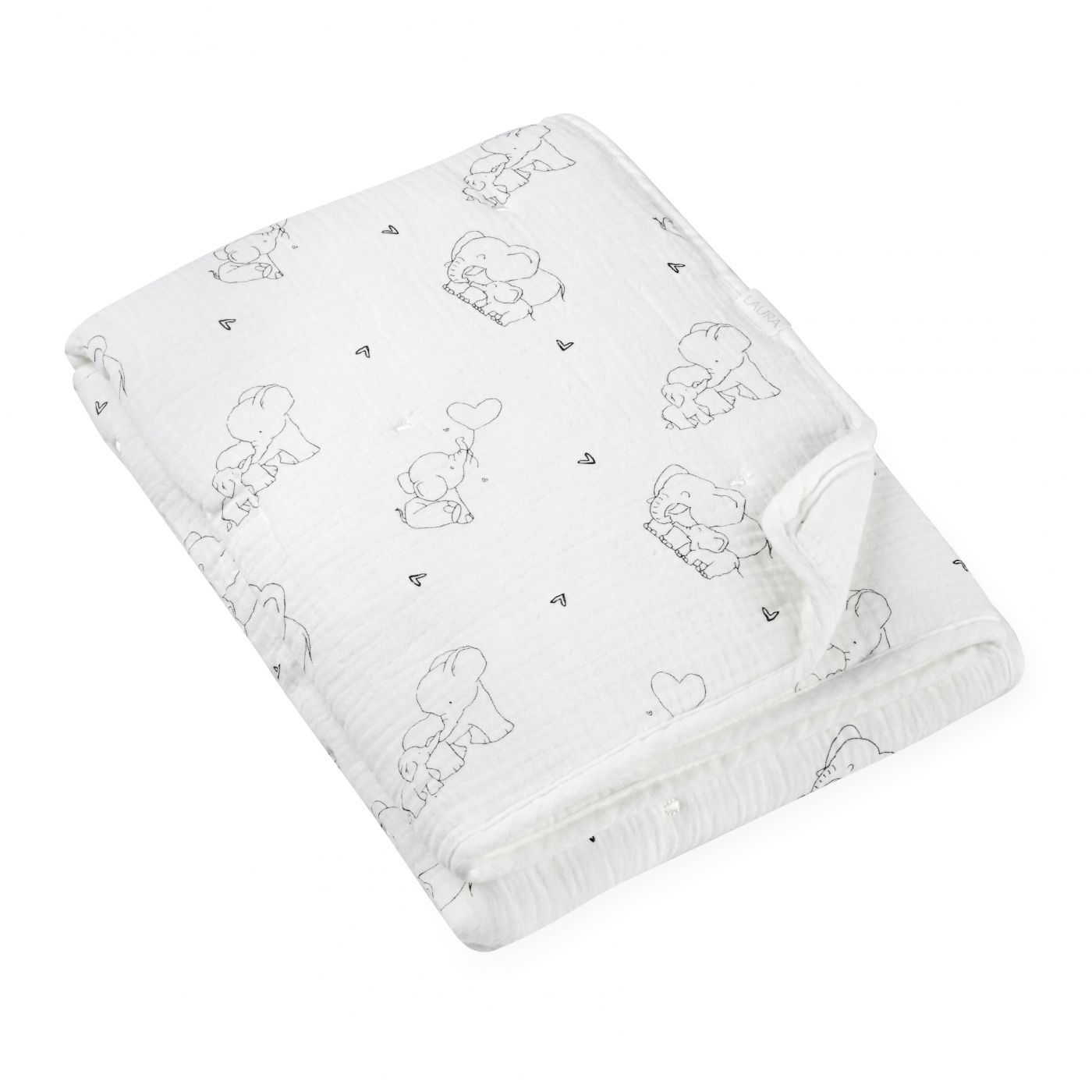 שמיכת טטרא עם מילוי 75X110 ס”מ Elephant
