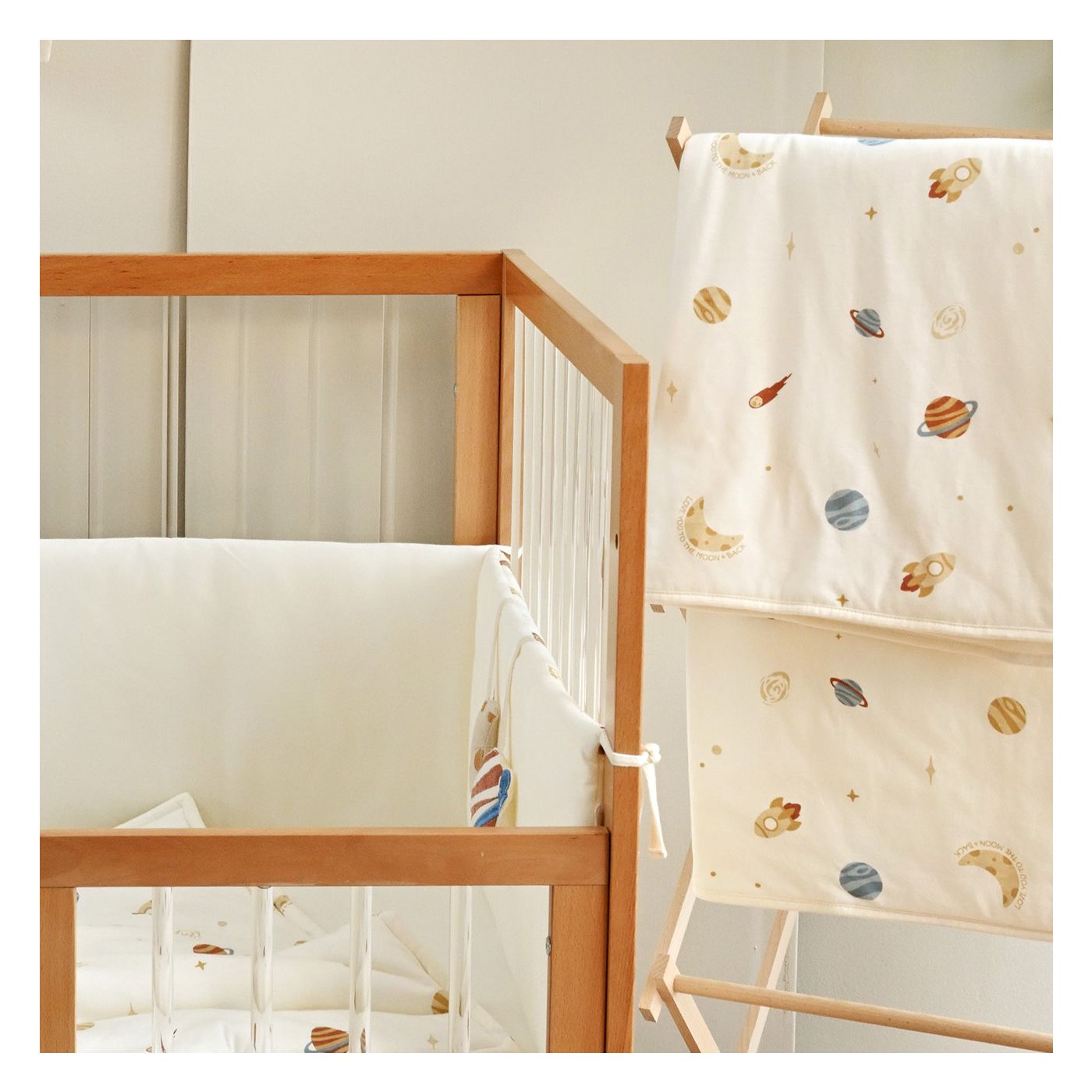 שמיכת טריקו עם מילוי 75/100 ס”מ Space