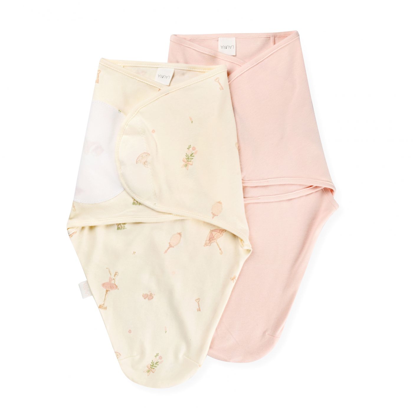 מארז זוג שמיכות עיטוף Pink Ballerina