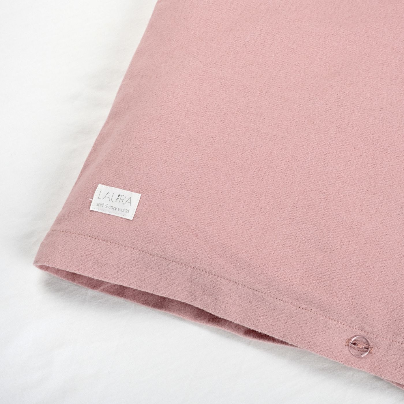 ציפה לשמיכה פלנל 100X150 ס”מ ורוד cozy