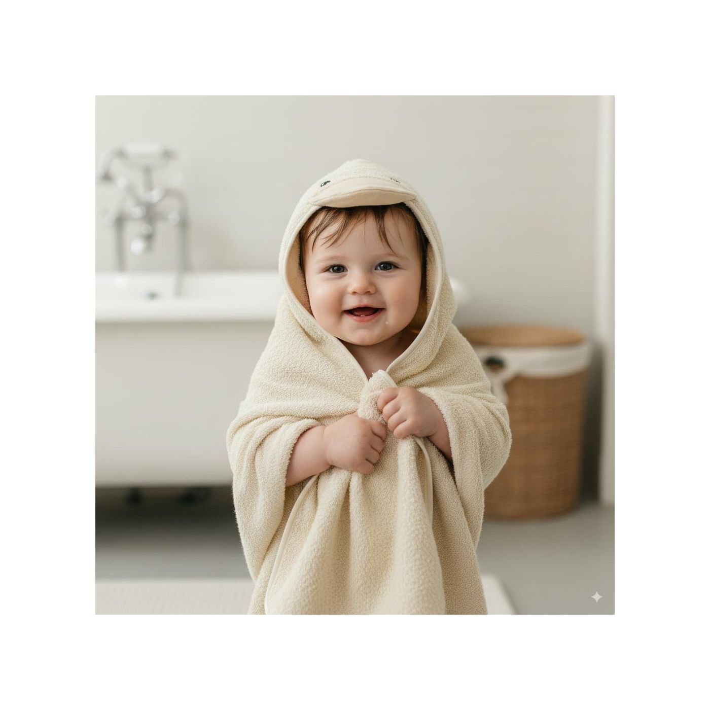 מגבת כובע וקשירה ברווז