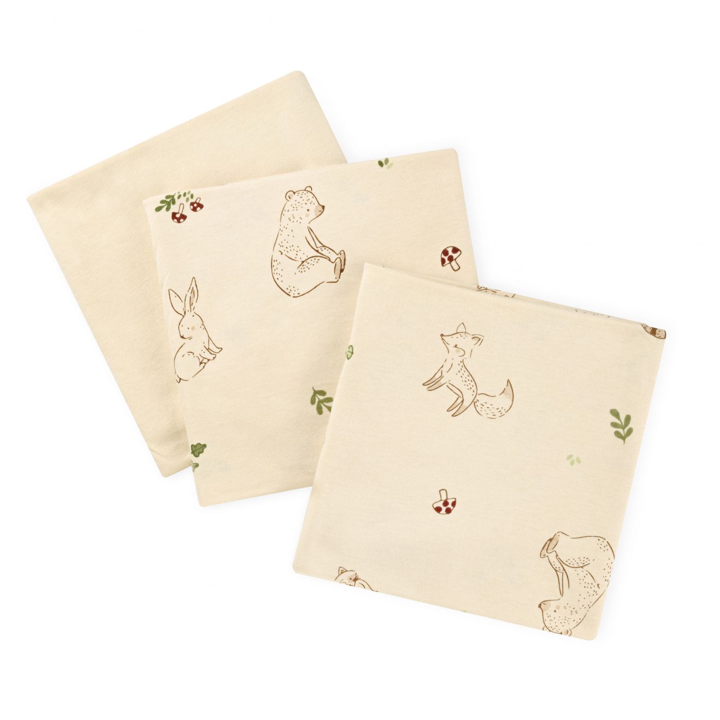 שלישיית חיתולי טריקו 70X70 ס”מ Woodland