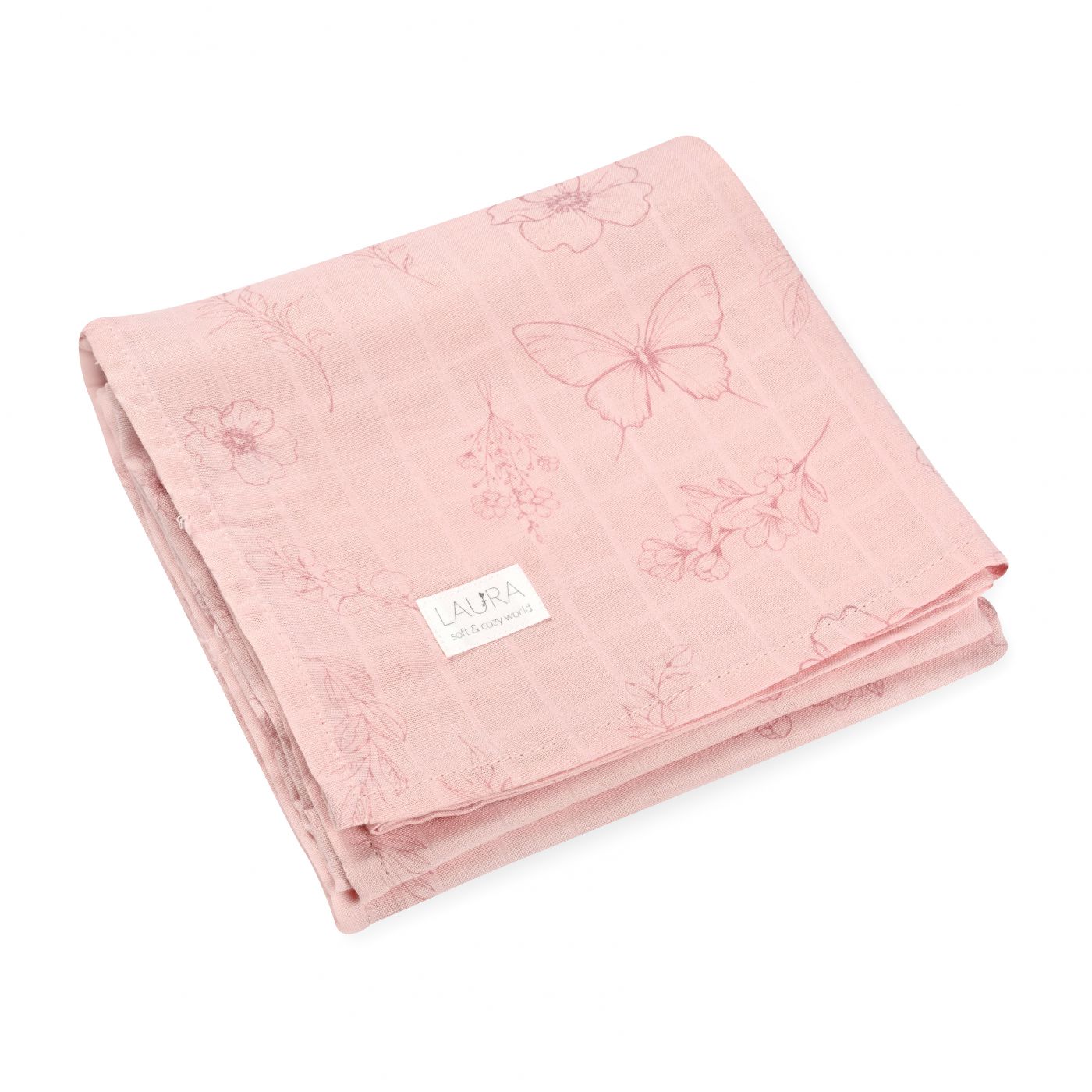 חיתול במבוק מודפס 100*125 ס”מ Spring