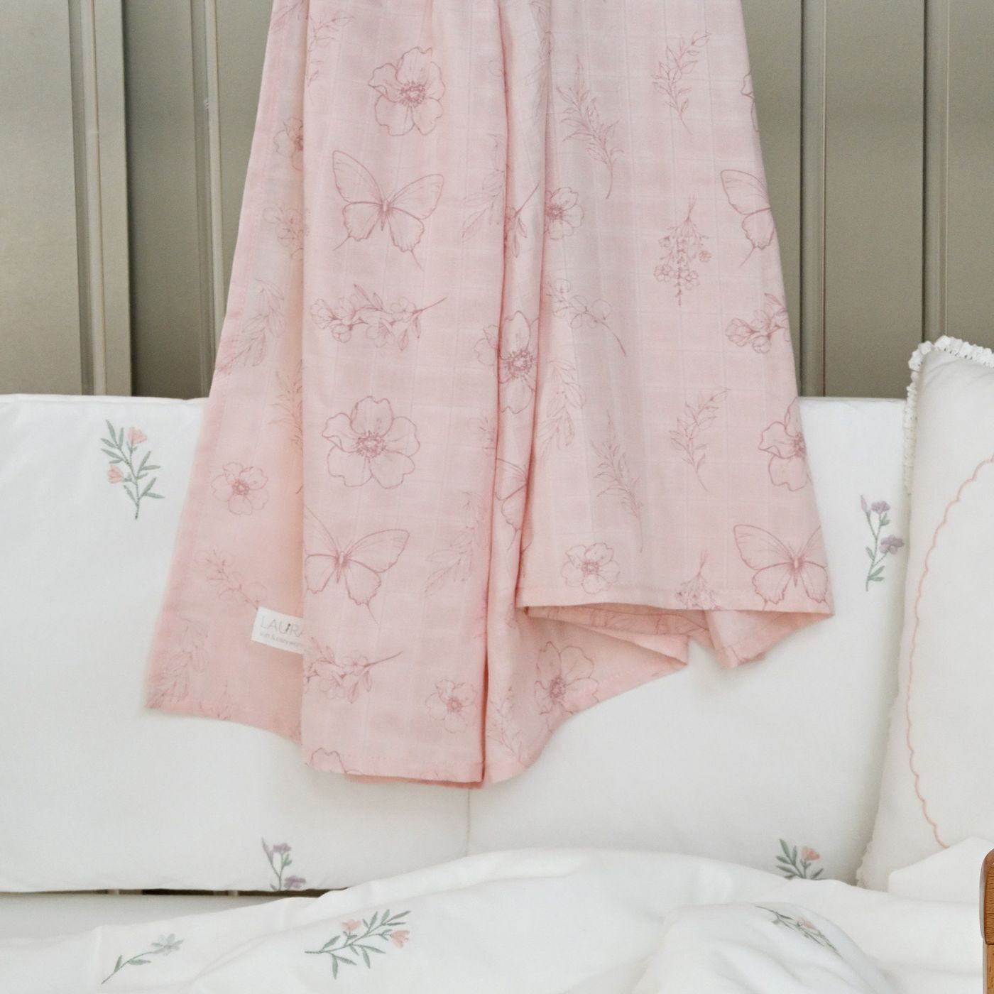 חיתול במבוק מודפס 100*125 ס”מ Spring