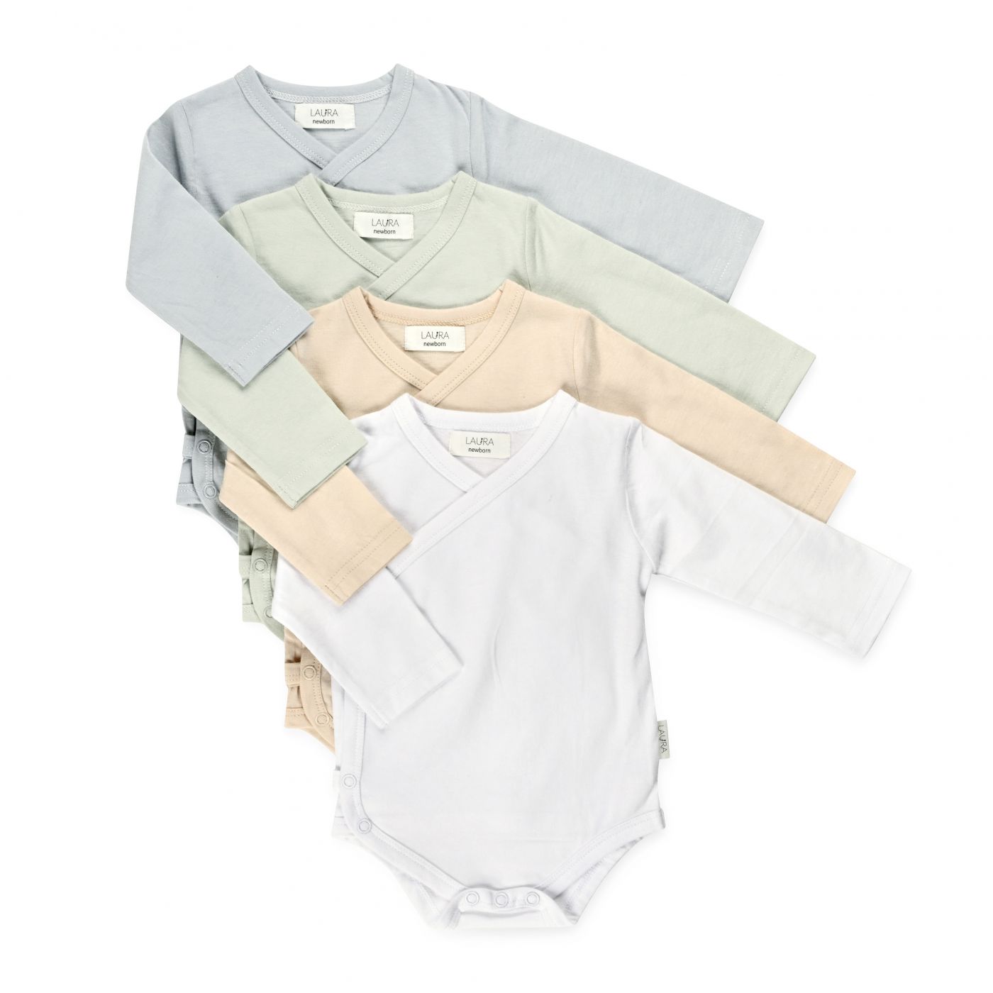 מארז רבעיית בגדי גוף בנים NB