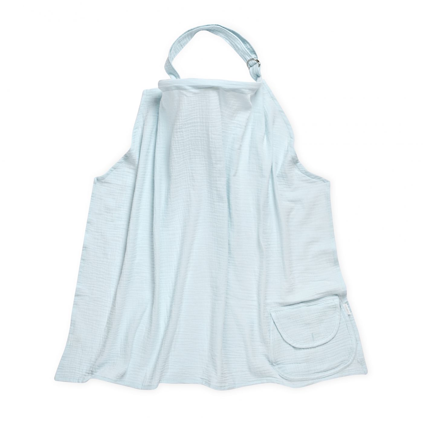 סינר הנקה טטרא תכלת cozy