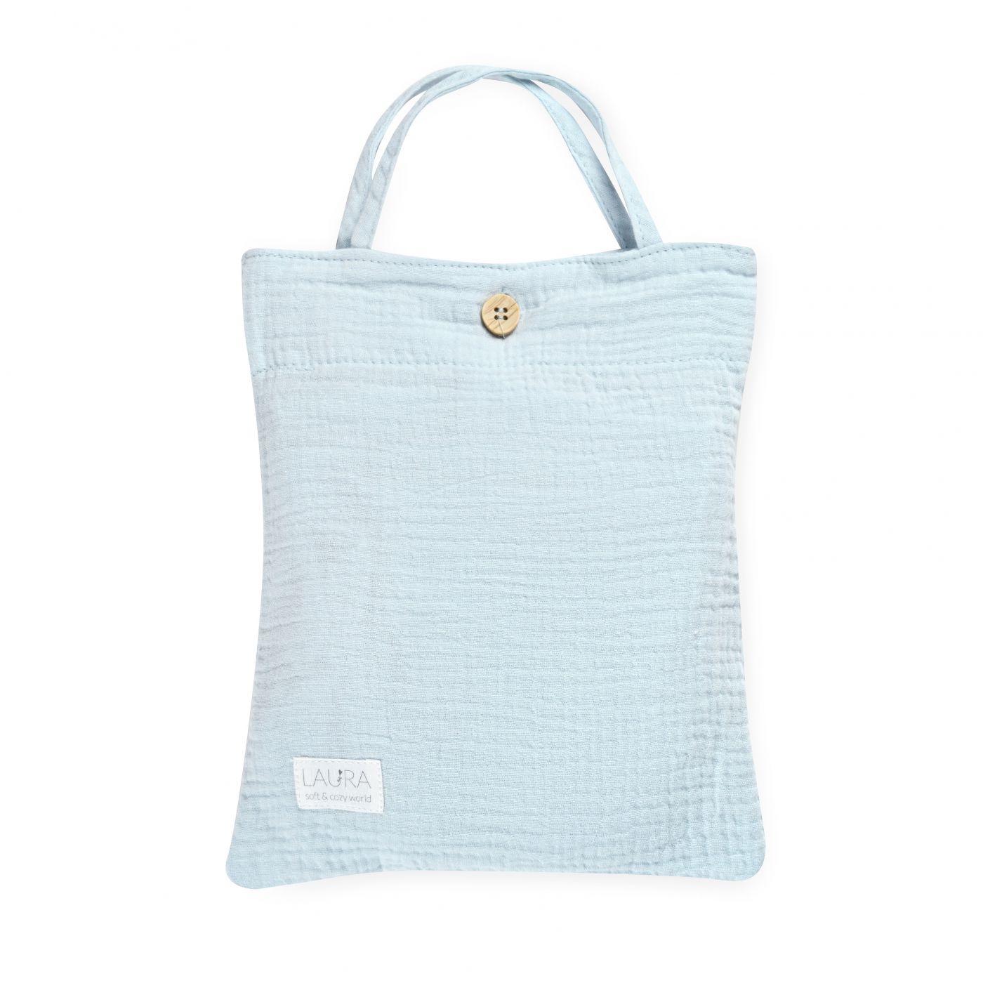 סינר הנקה טטרא תכלת cozy