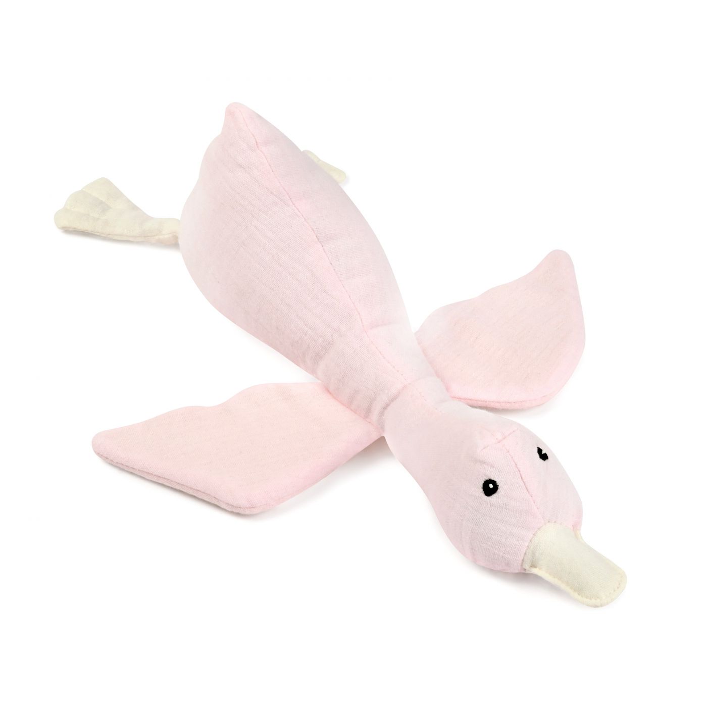 בובת רעשן ברווז ורוד